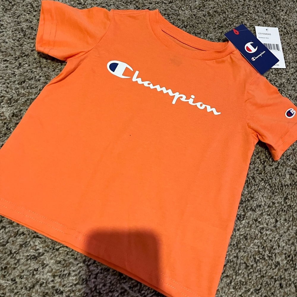 Champion Kids' Vibrant Orange Tee